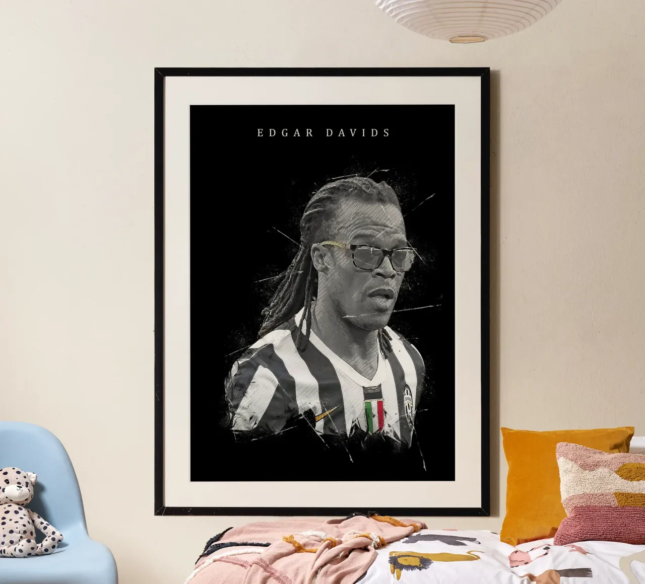 Edgar Davids carta hahnemühle da tenten