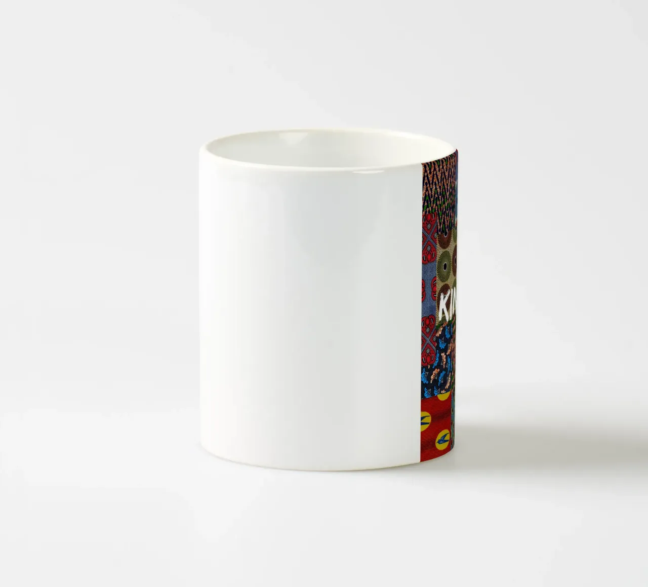 Kinshasa tazza in ceramica da Mathudace Créas