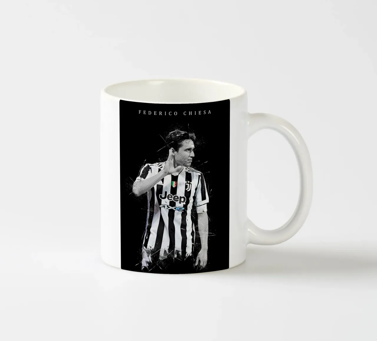 Federico Chiesa tazza in ceramica da tenten