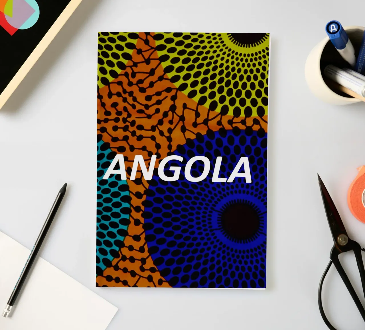 Angola Notizbuch von Mathudace Créas