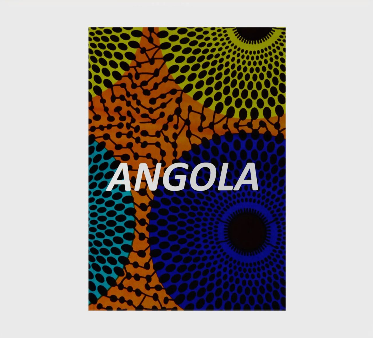 Angola notebook by Mathudace Créas