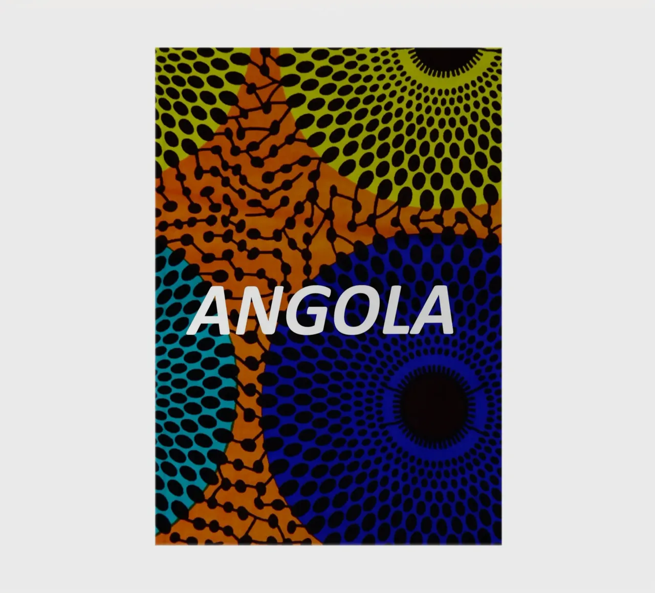 Angola Notizbuch von Mathudace Créas