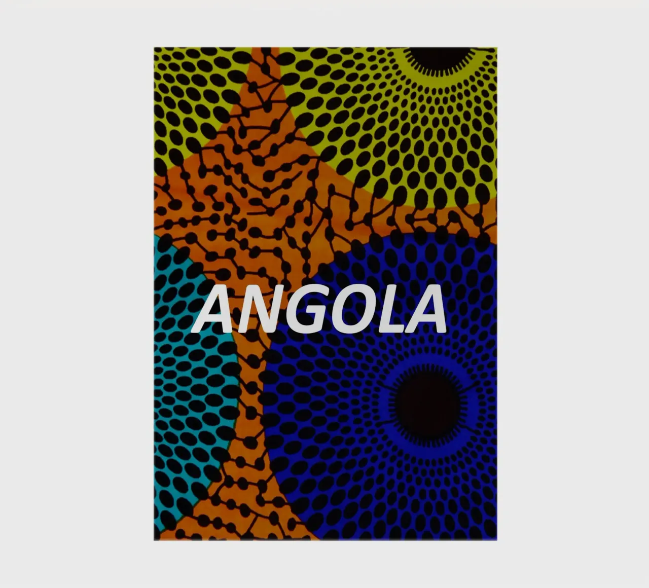 Angola Notizbuch von Mathudace Créas