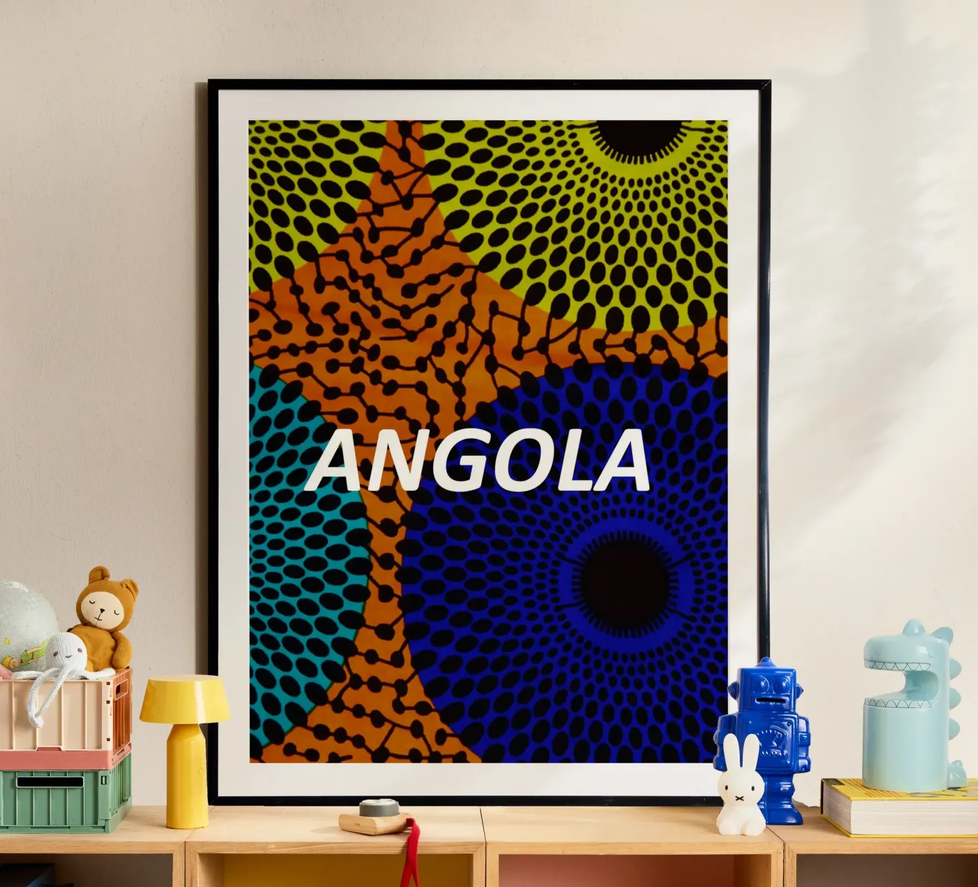 Angola poster by Mathudace Créas