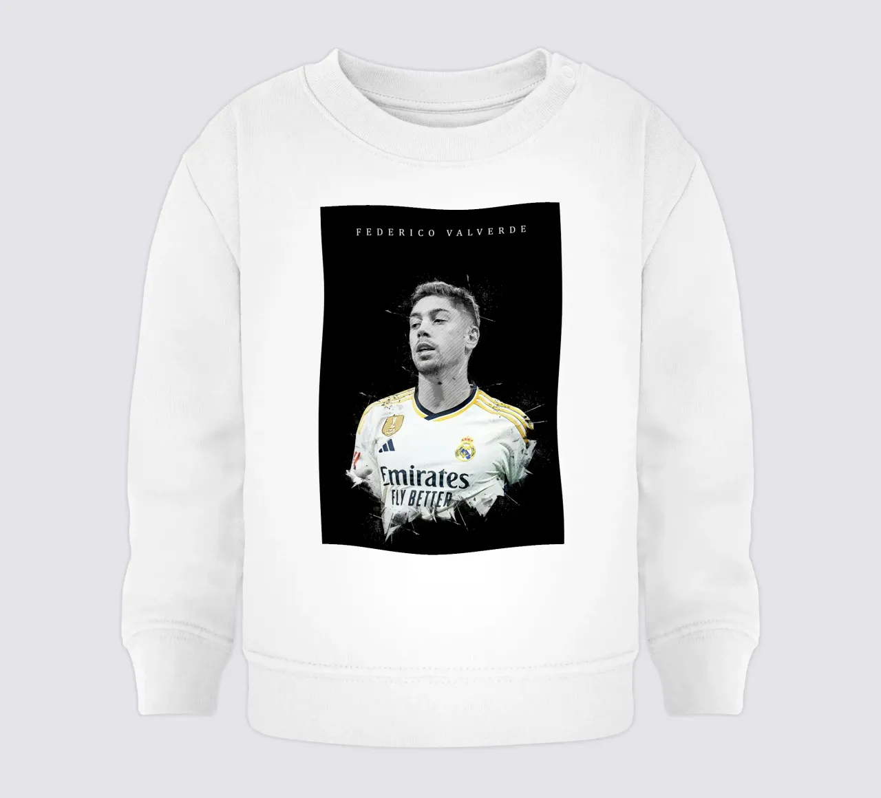 Federico Valverde felpa neonato da tenten