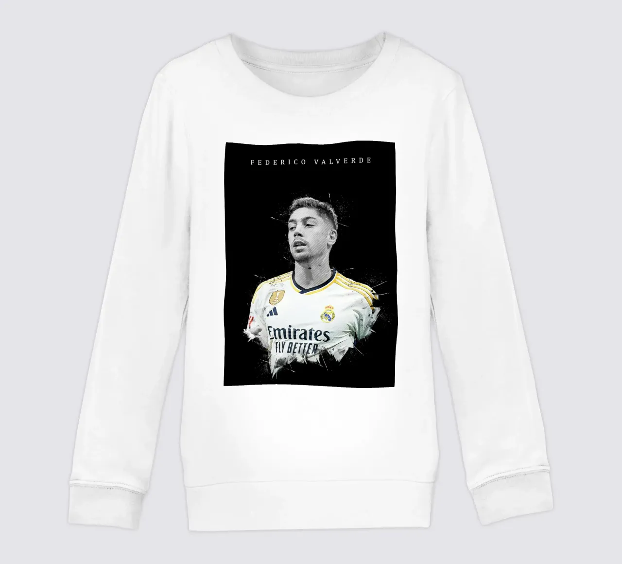 Federico Valverde felpa bambino da tenten