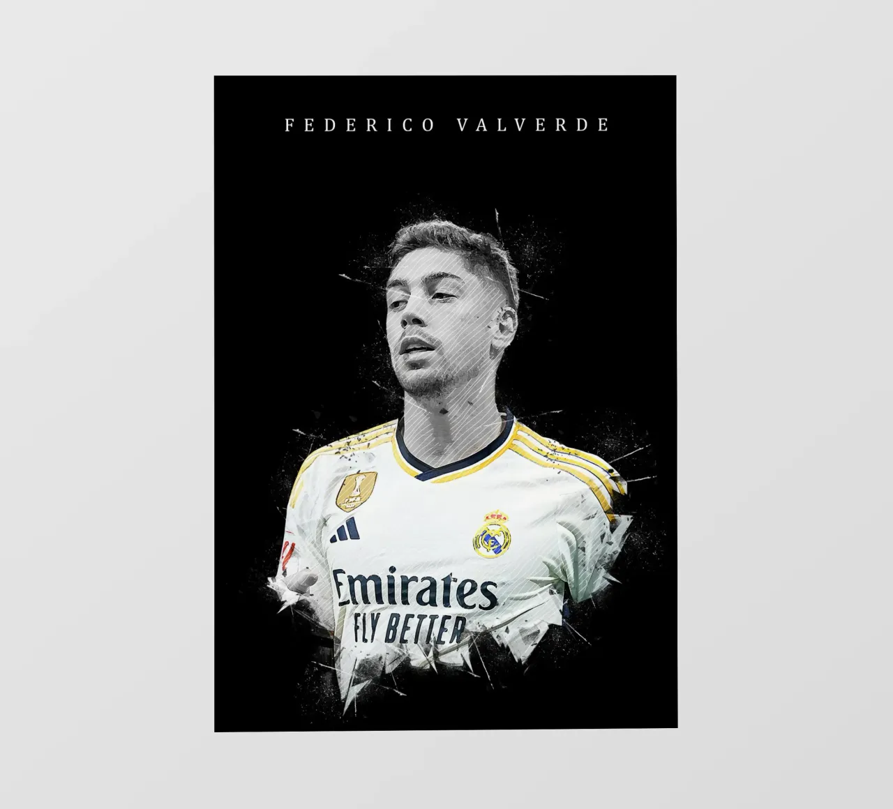 Federico Valverde pellicola backlit da tenten
