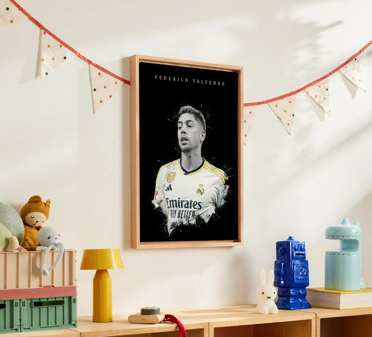 Federico Valverde canvas by tenten