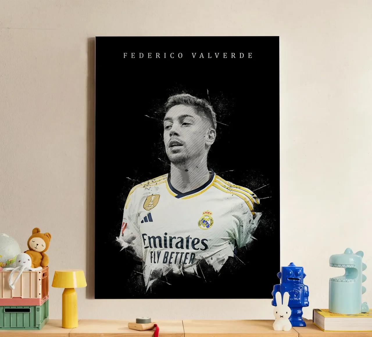 Federico Valverde canvas by tenten
