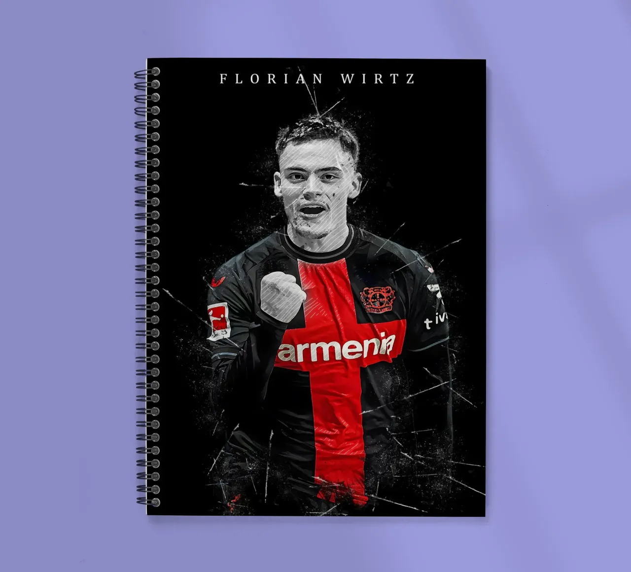 Florian Wirtz spiral notebook by tenten