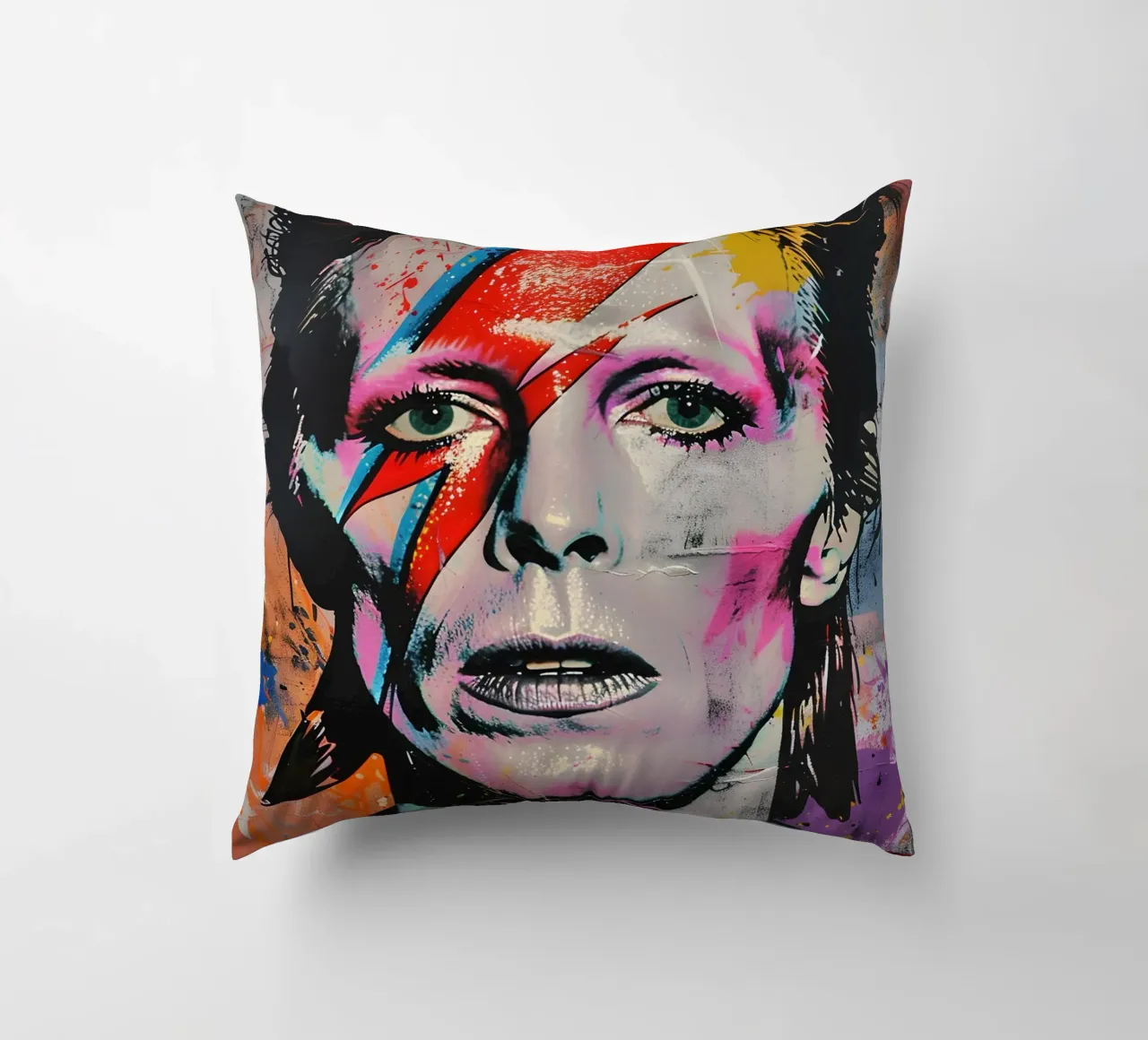 David Bowie cuscino da FreeArtStudio