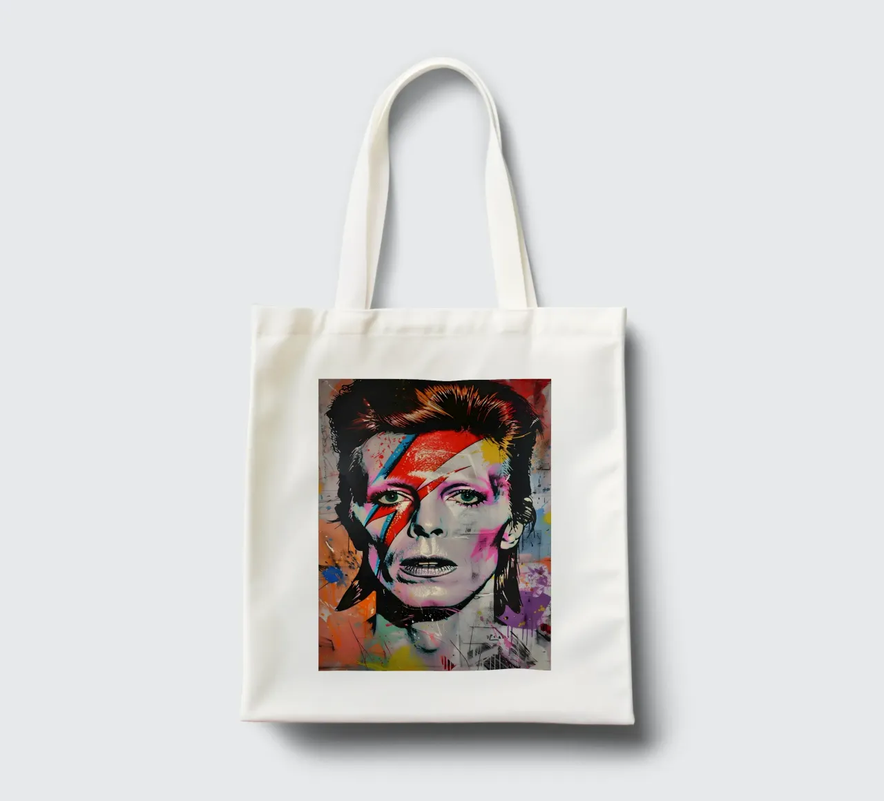 David Bowie Jutebeutel von FreeArtStudio
