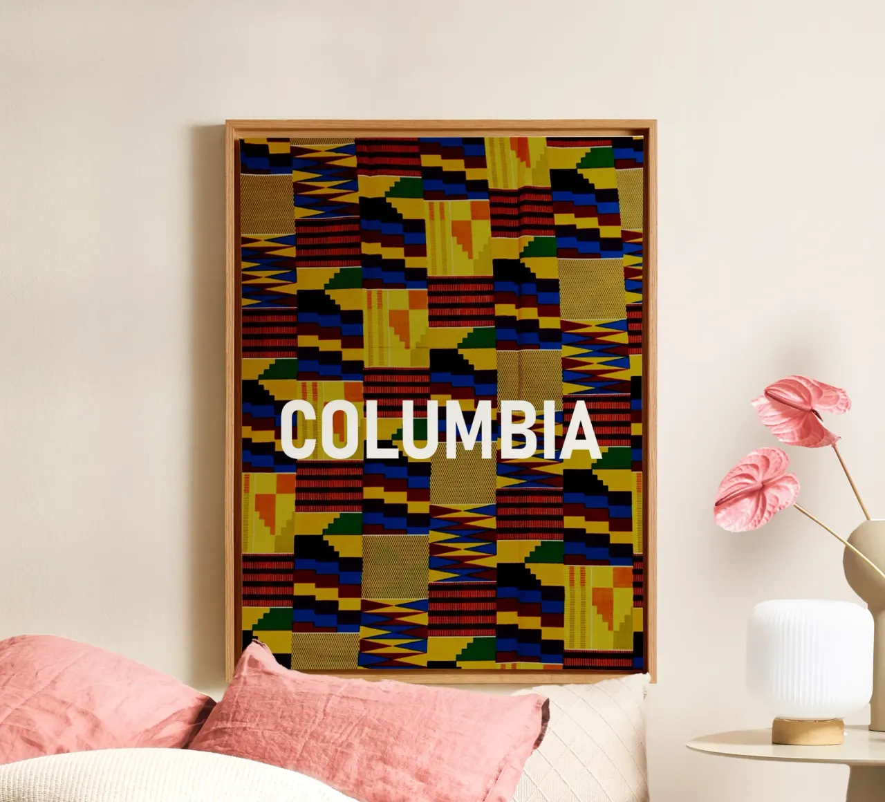 Columbia tela con Cornice a cassetta da Mathudace Créas