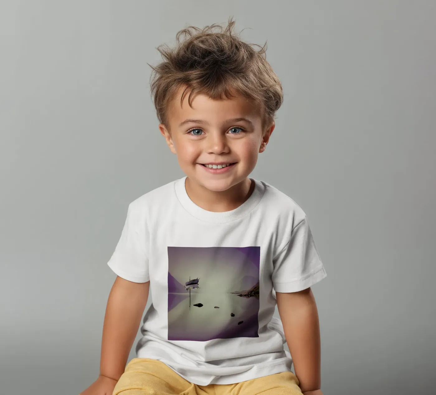 Broken Equability kinder t-shirt van Eugene Soloviev