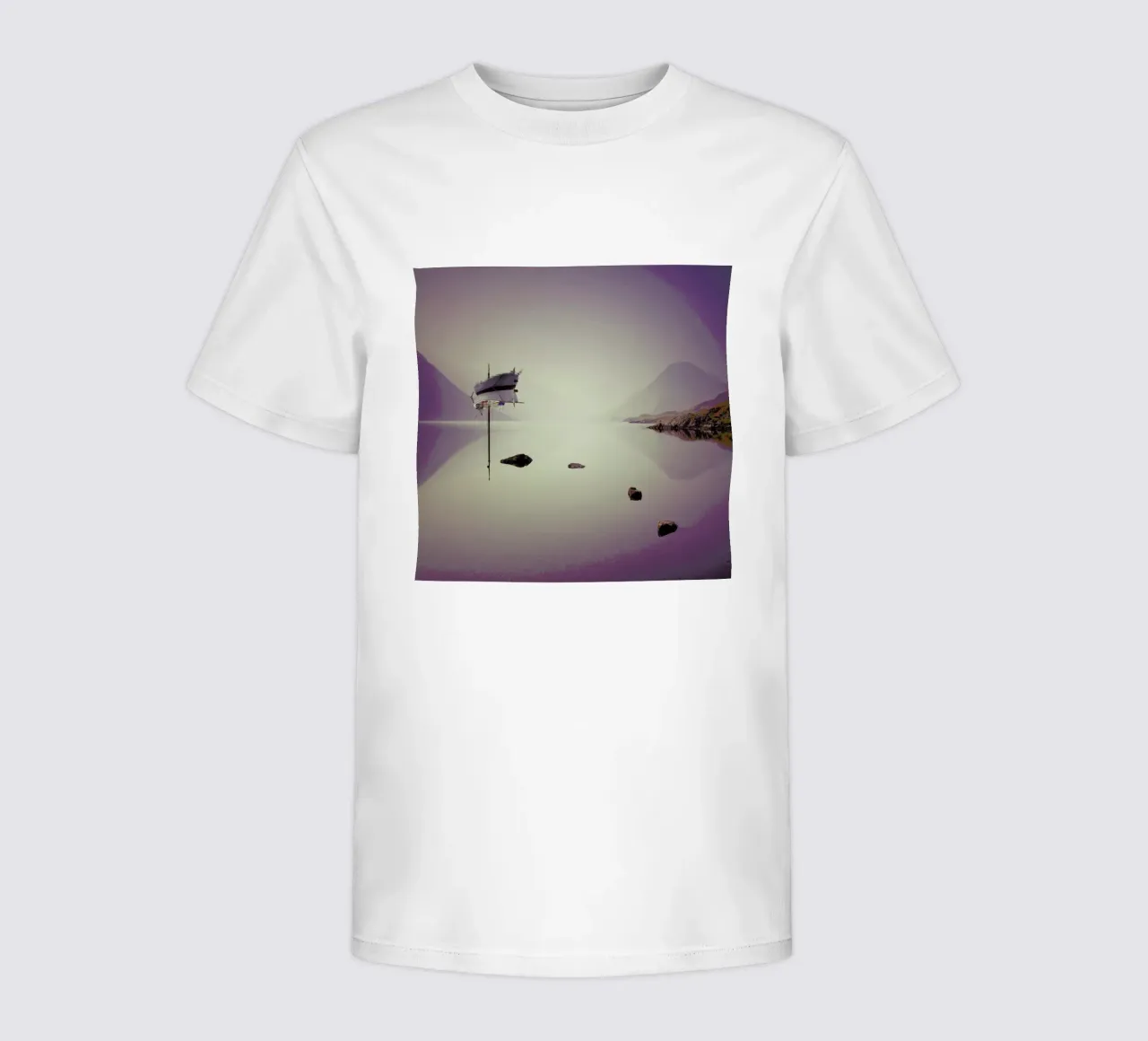 Broken Equability kinder t-shirt van Eugene Soloviev