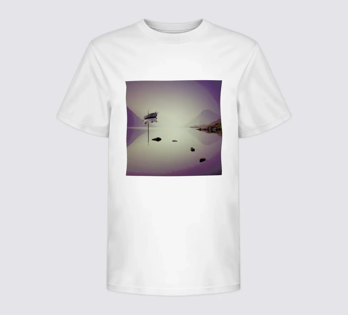 Broken Equability kinder t-shirt van Eugene Soloviev