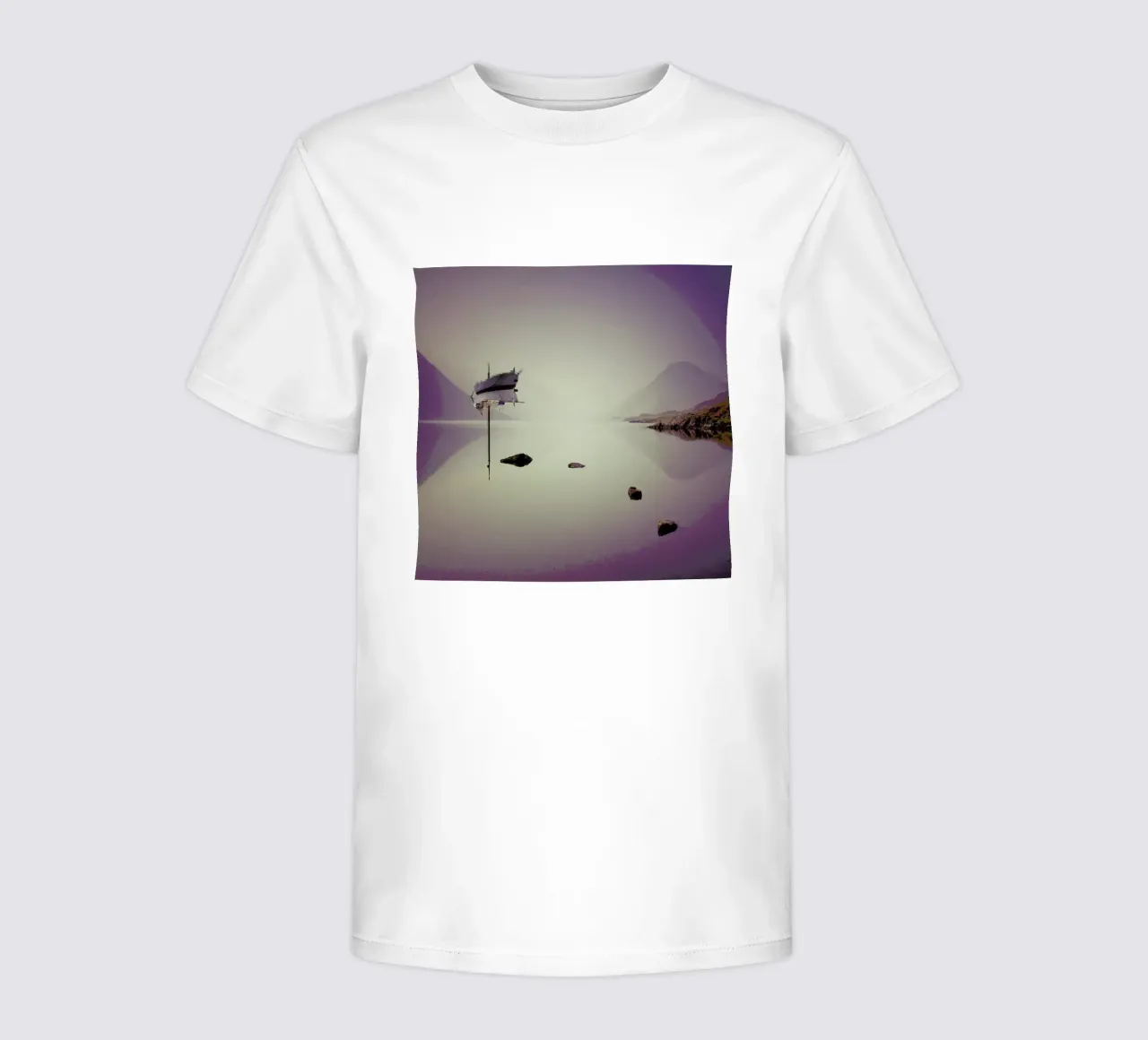Broken Equability kinder t-shirt van Eugene Soloviev