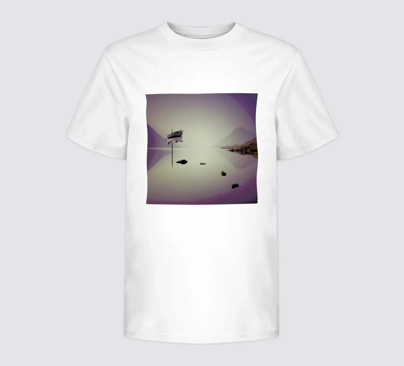 Broken Equability kinder t-shirt van Eugene Soloviev