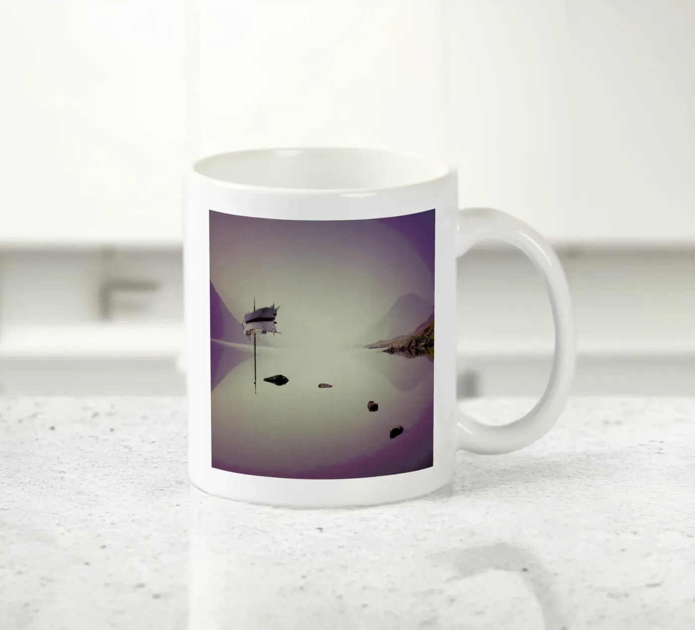 Broken Equability mug en céramique de Eugene Soloviev