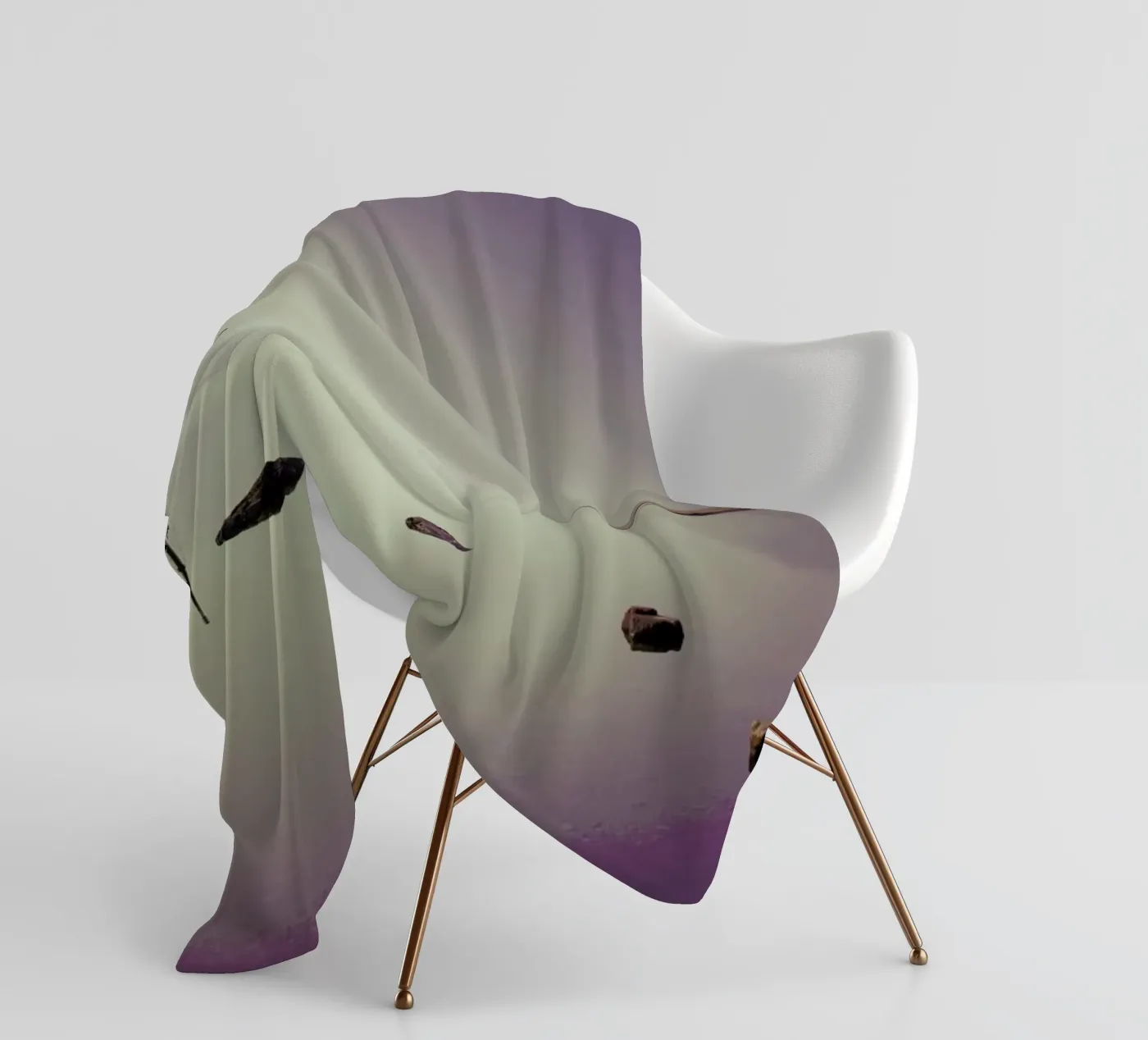 Broken Equability fleecedeken van Eugene Soloviev