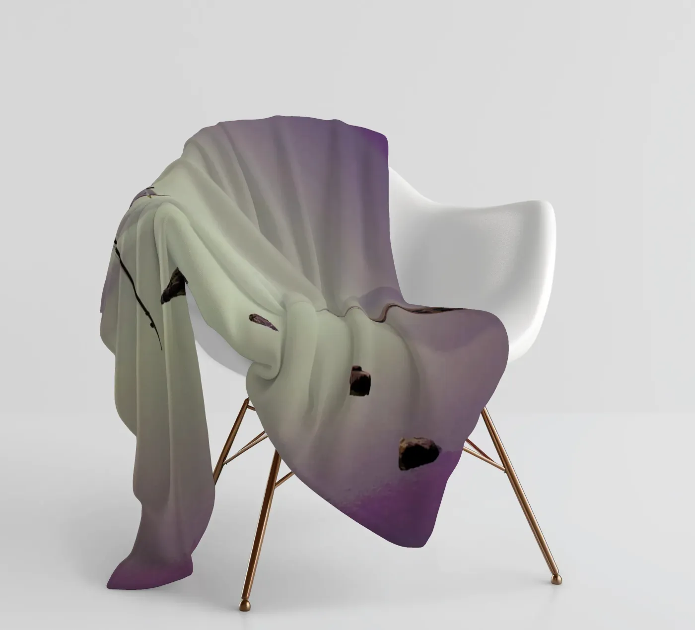 Broken Equability Fleecedecke von Eugene Soloviev