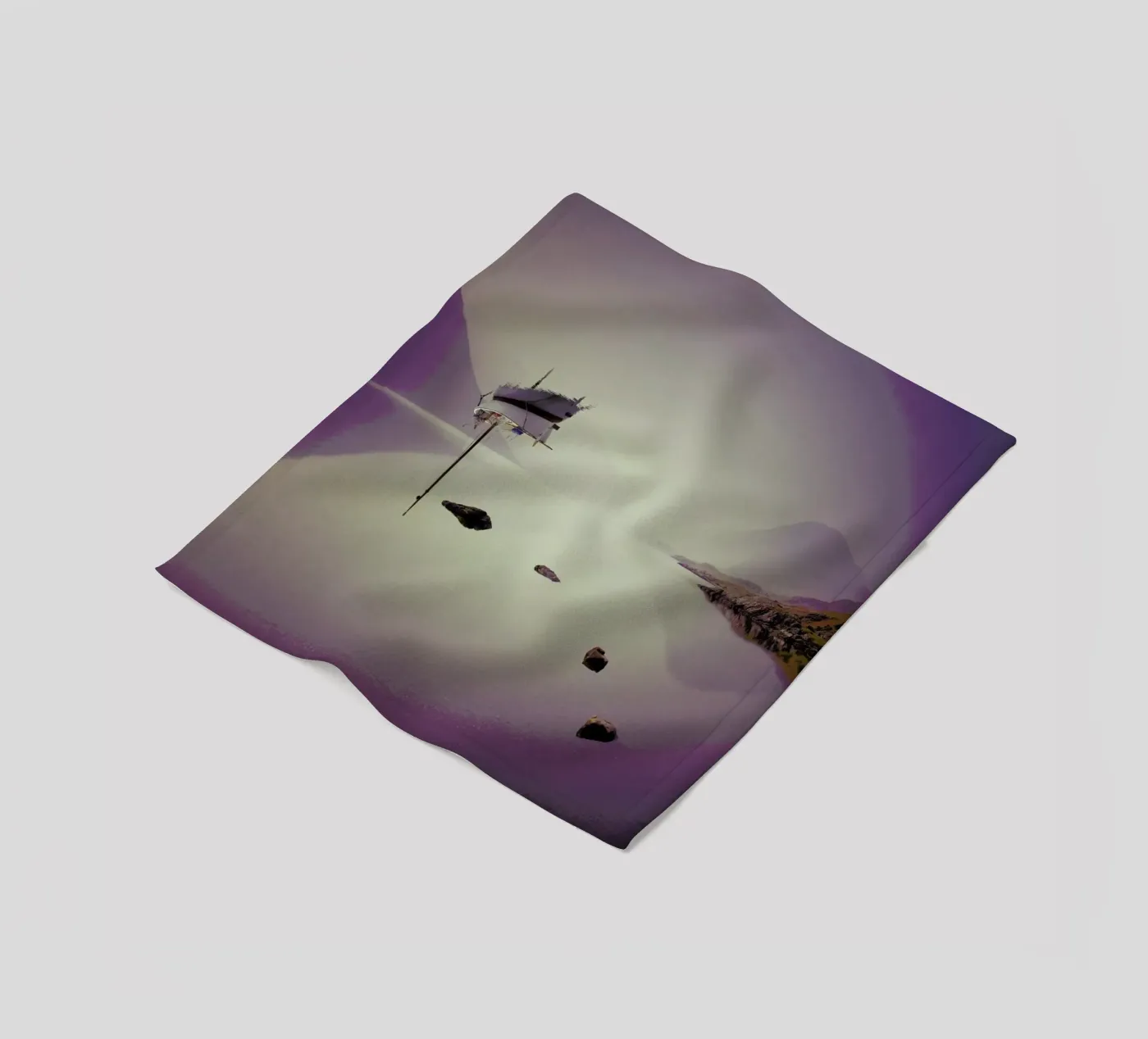 Broken Equability fleecedeken van Eugene Soloviev