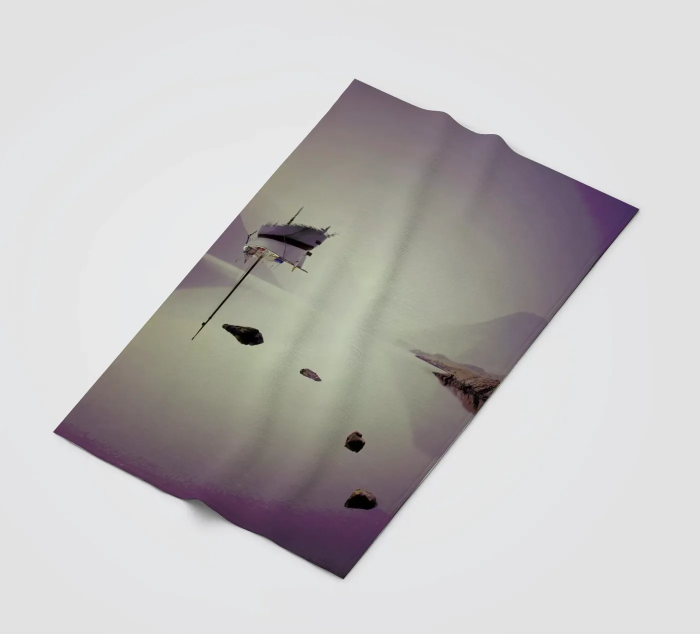 Broken Equability fleecedeken van Eugene Soloviev