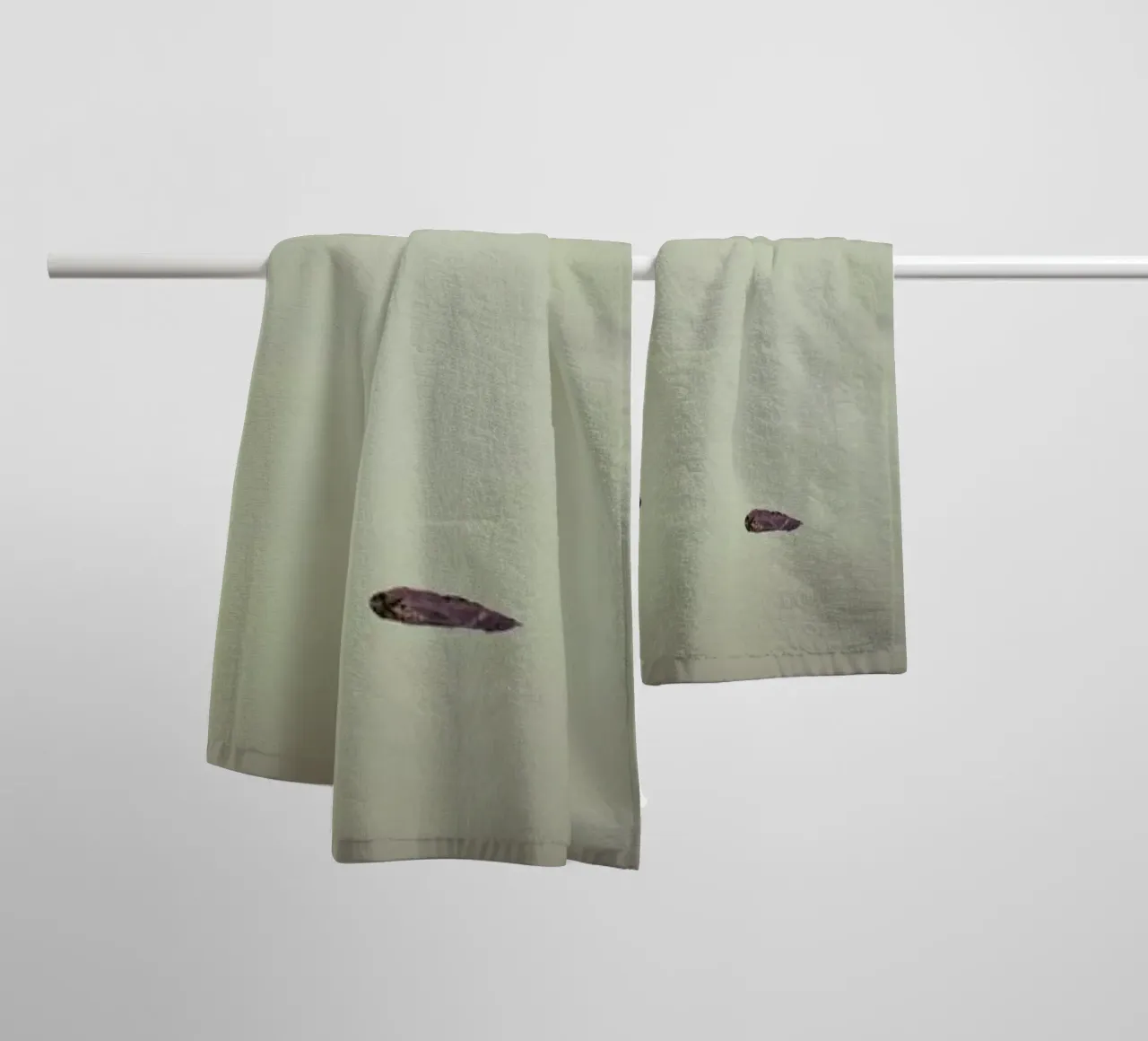 Broken Equability asciugamano da bagno da Eugene Soloviev