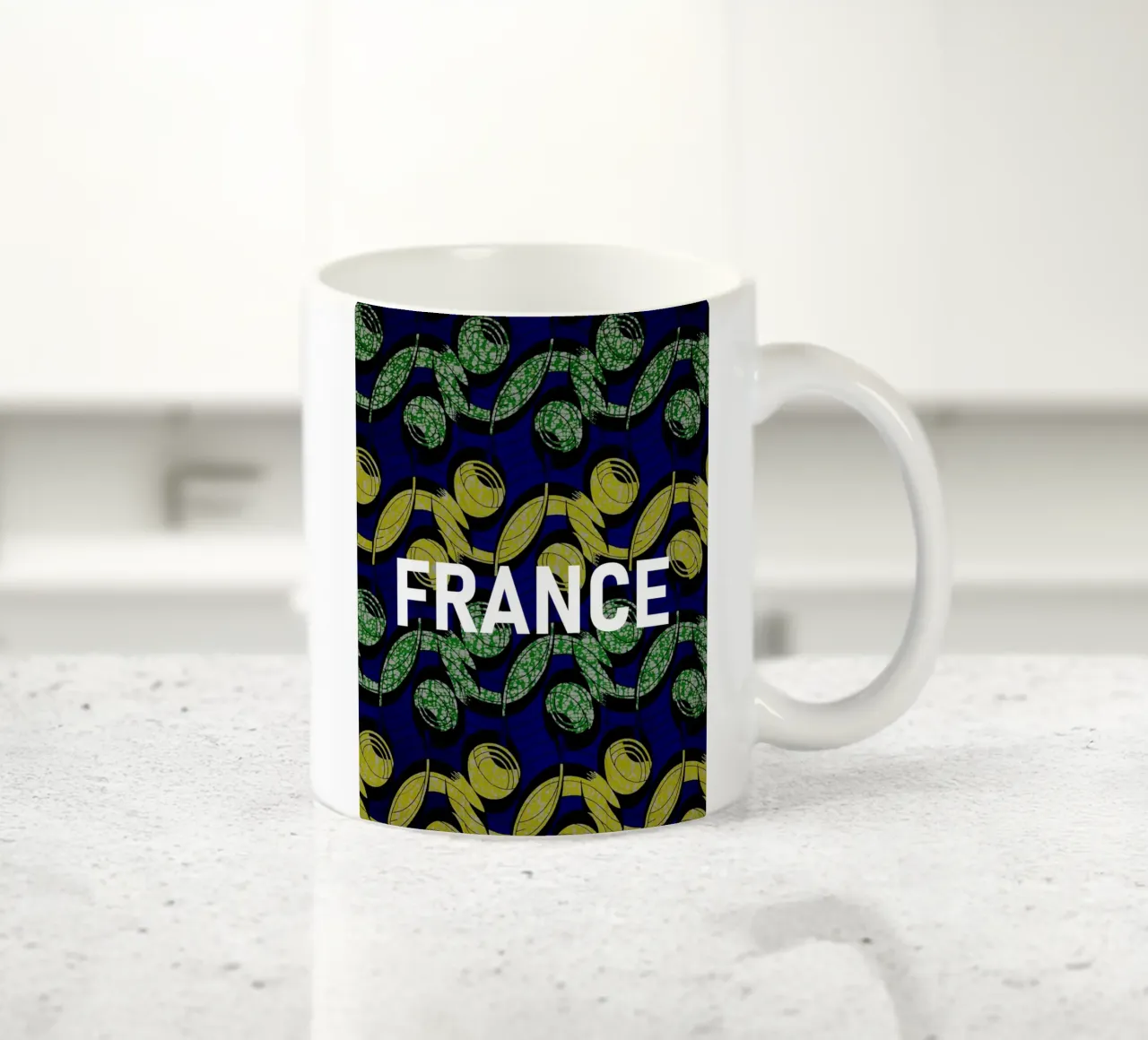 France tazza in ceramica da Mathudace Créas