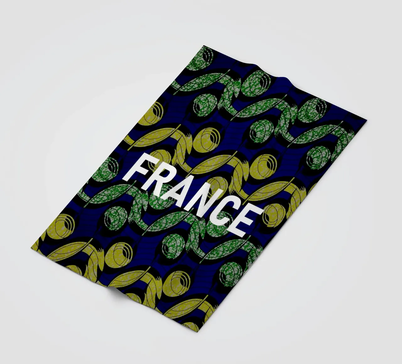 France coperta in pile da Mathudace Créas