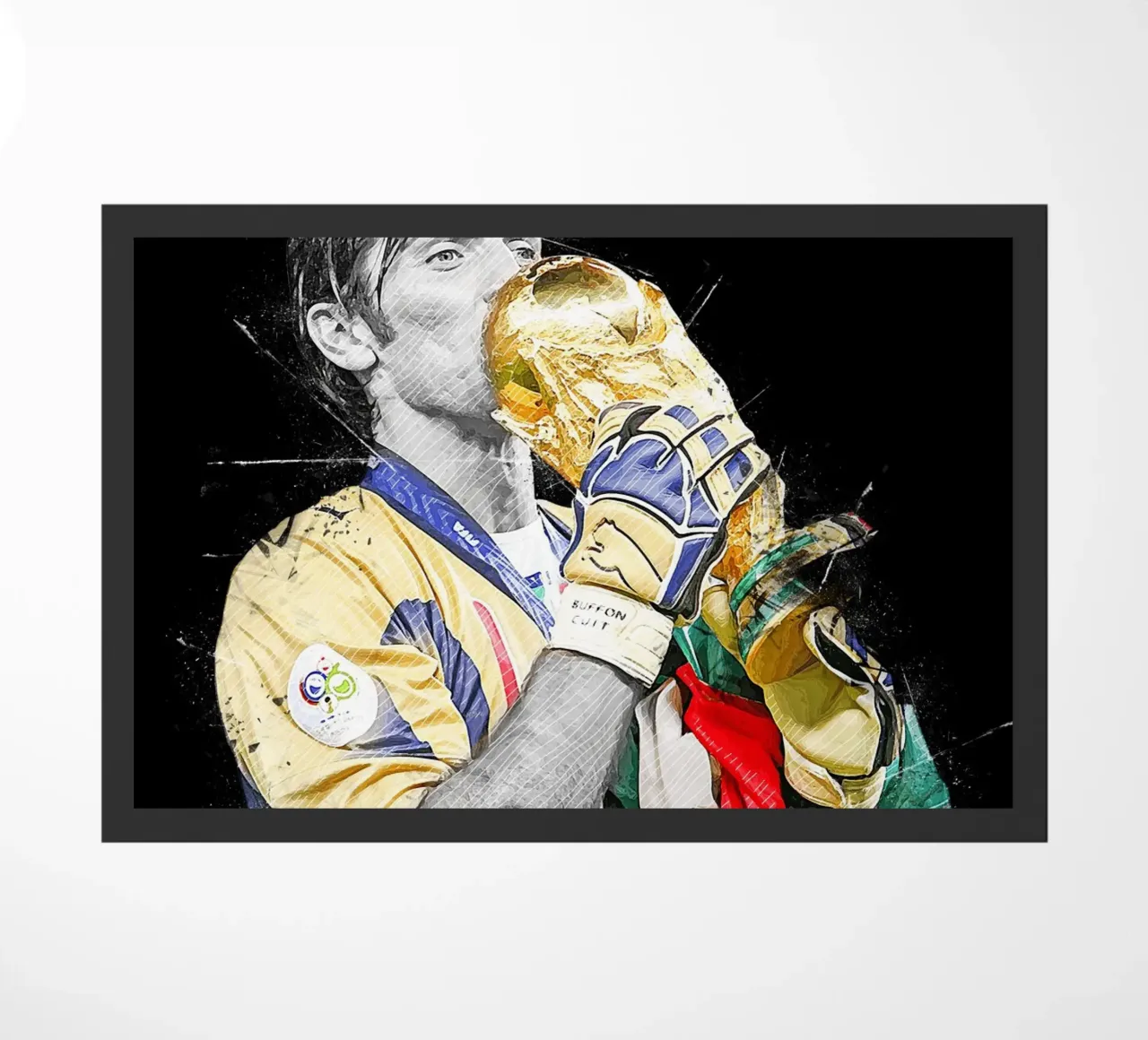 Gianluigi Buffon zerbino da tenten
