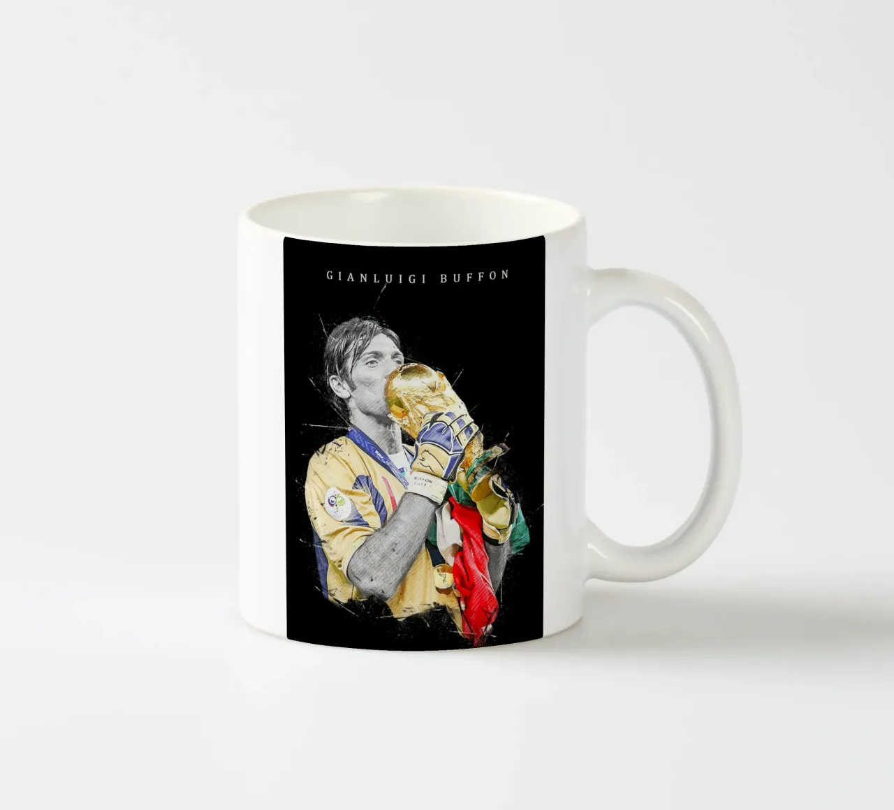 Gianluigi Buffon tazza in ceramica da tenten