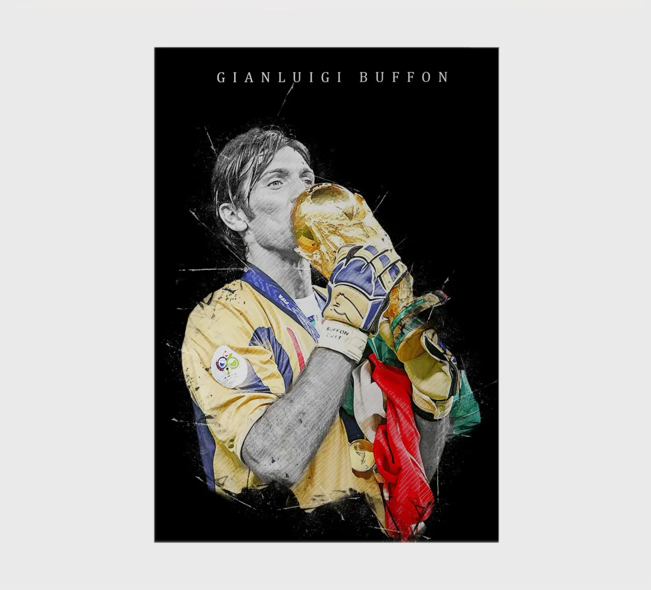 Gianluigi Buffon notebook by tenten