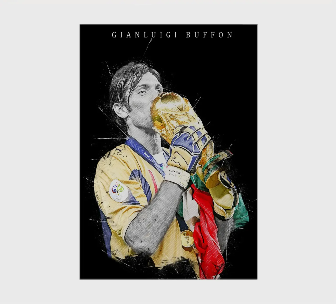 Gianluigi Buffon notebook by tenten