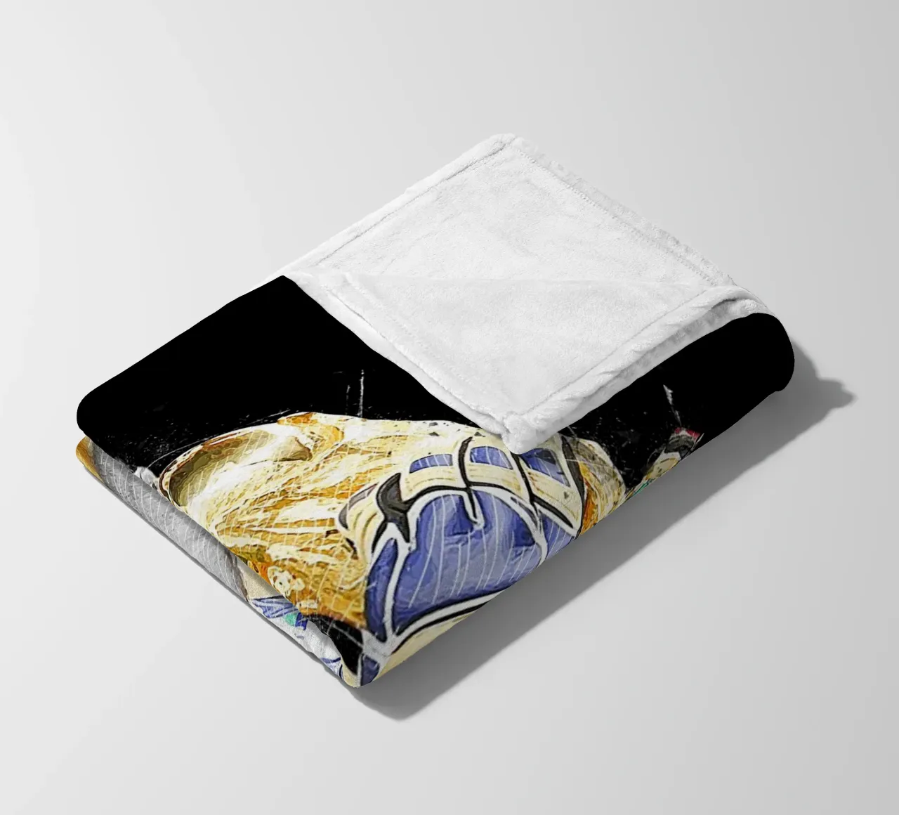 Gianluigi Buffon coperta in pile da tenten