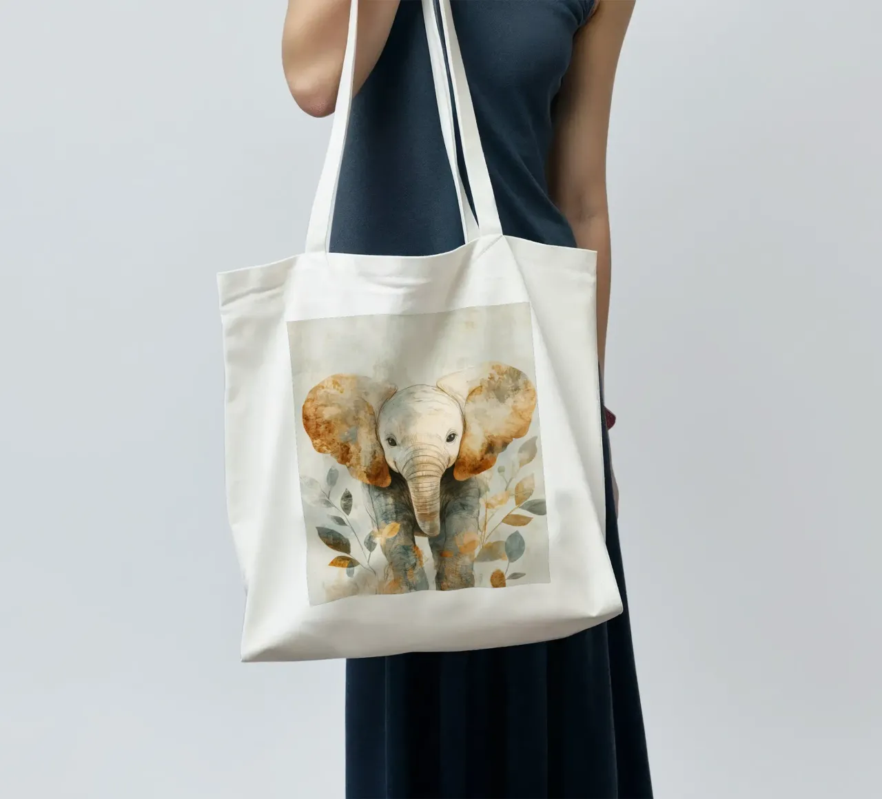Elephant nursery tote bag by Imagine