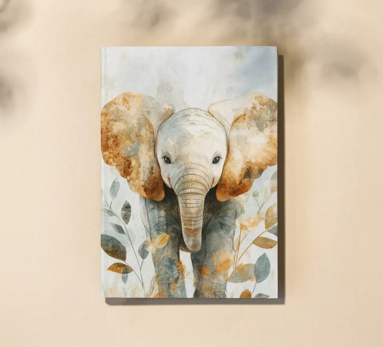 Elephant nursery notebook by Imagine