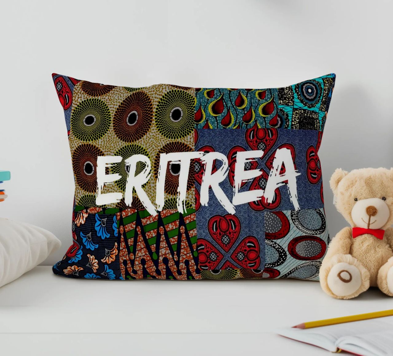 Eritrea cuscino da Mathudace Créas