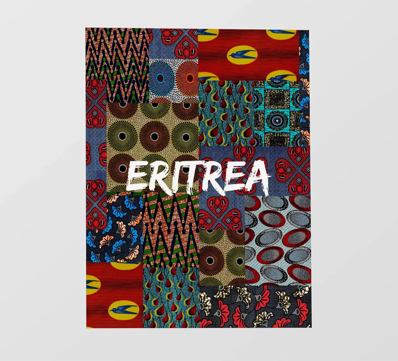Eritrea lámina retroiluminada de Mathudace Créas