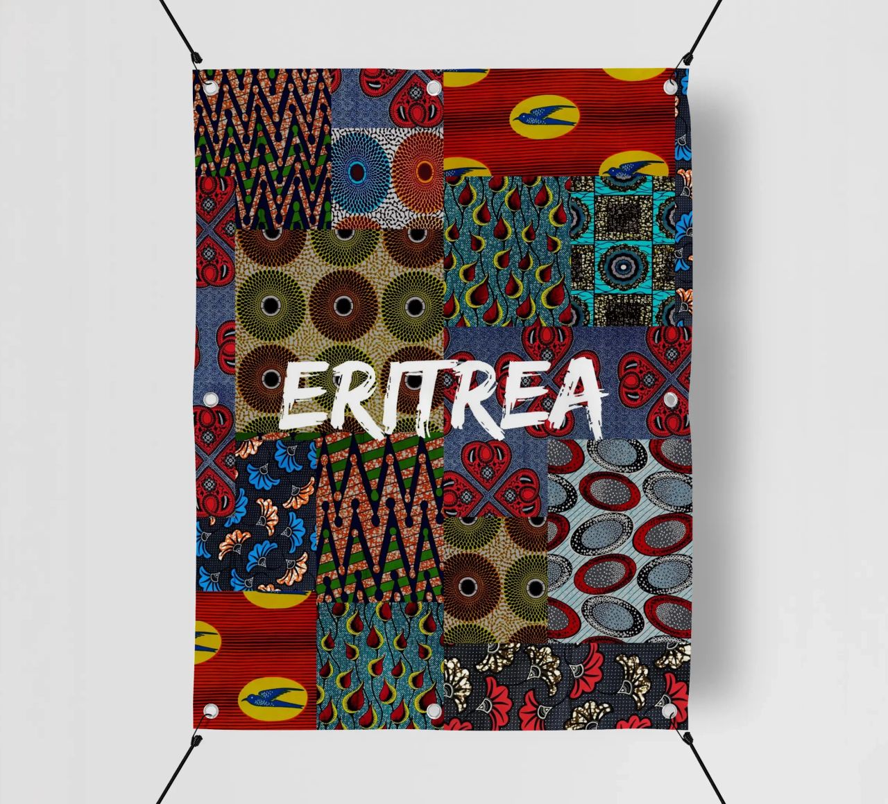 Eritrea telo in pvc da Mathudace Créas