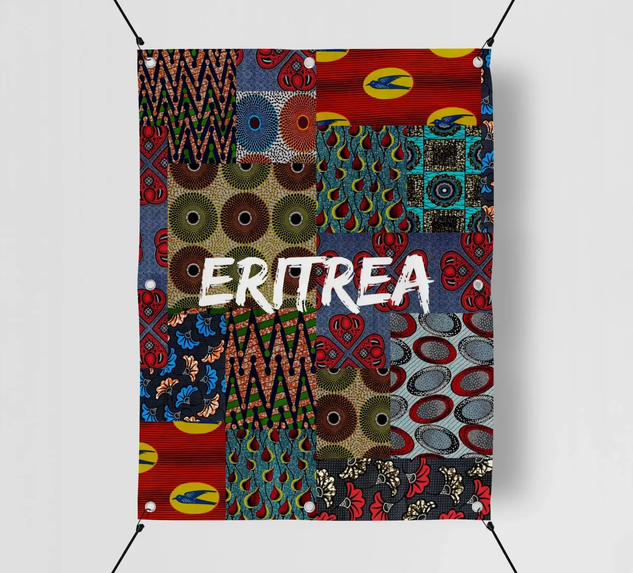 Eritrea telo in pvc da Mathudace Créas