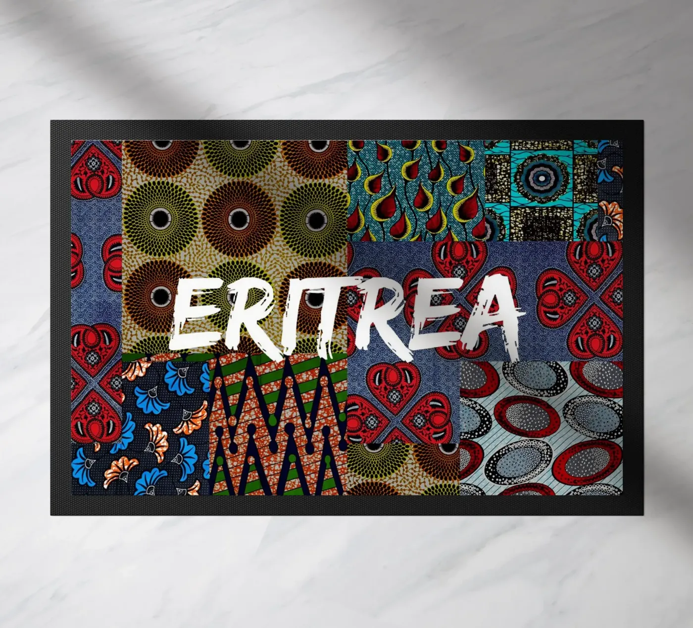 Eritrea doormat by Mathudace Créas