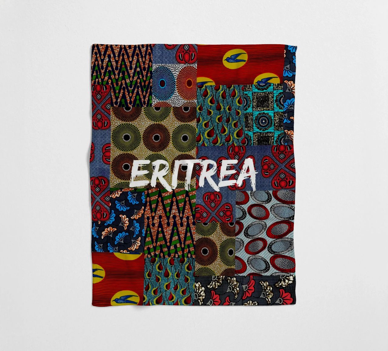 Eritrea coperta in pile da Mathudace Créas