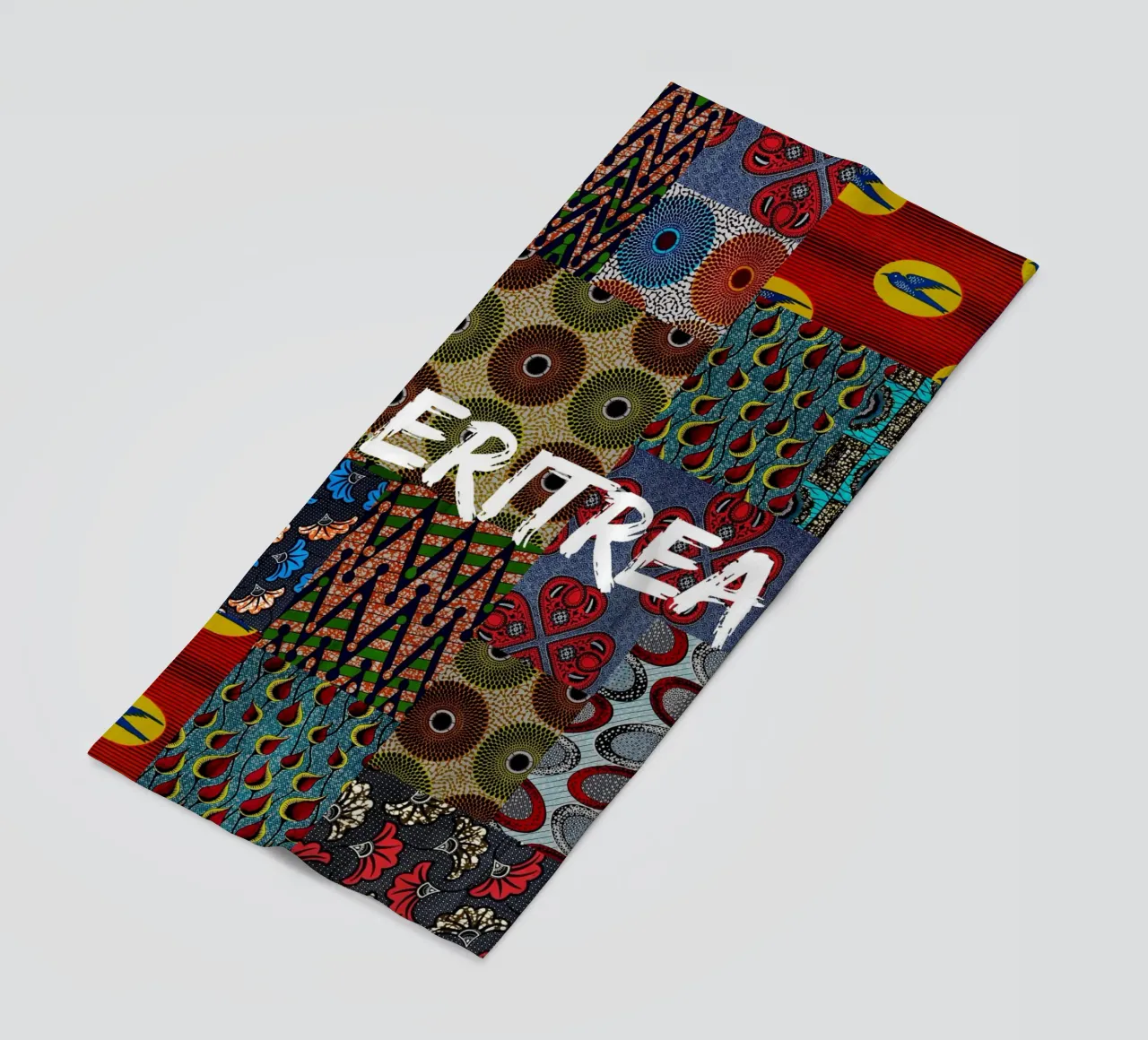 Eritrea beach towel by Mathudace Créas