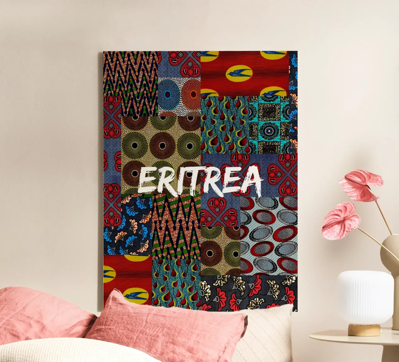 Eritrea Leinwand von Mathudace Créas