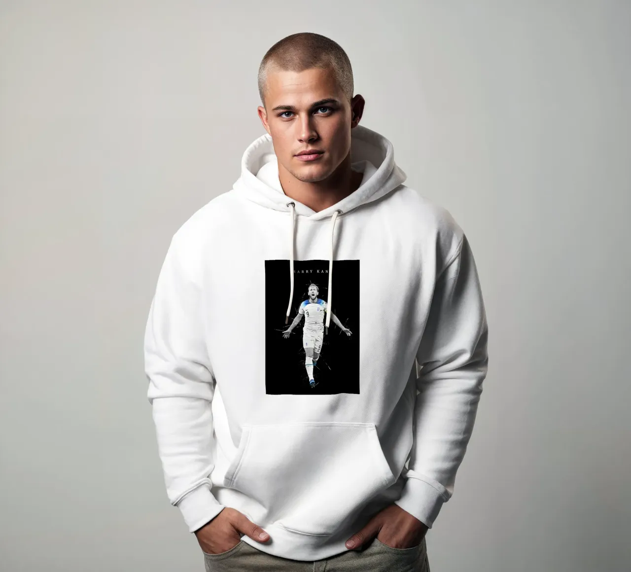 Harry Kane 1 felpa con cappuccio da tenten