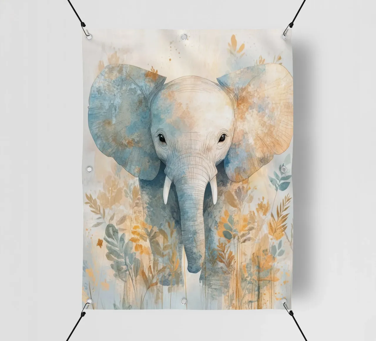 Elephant nursery pvc cover by Imagine