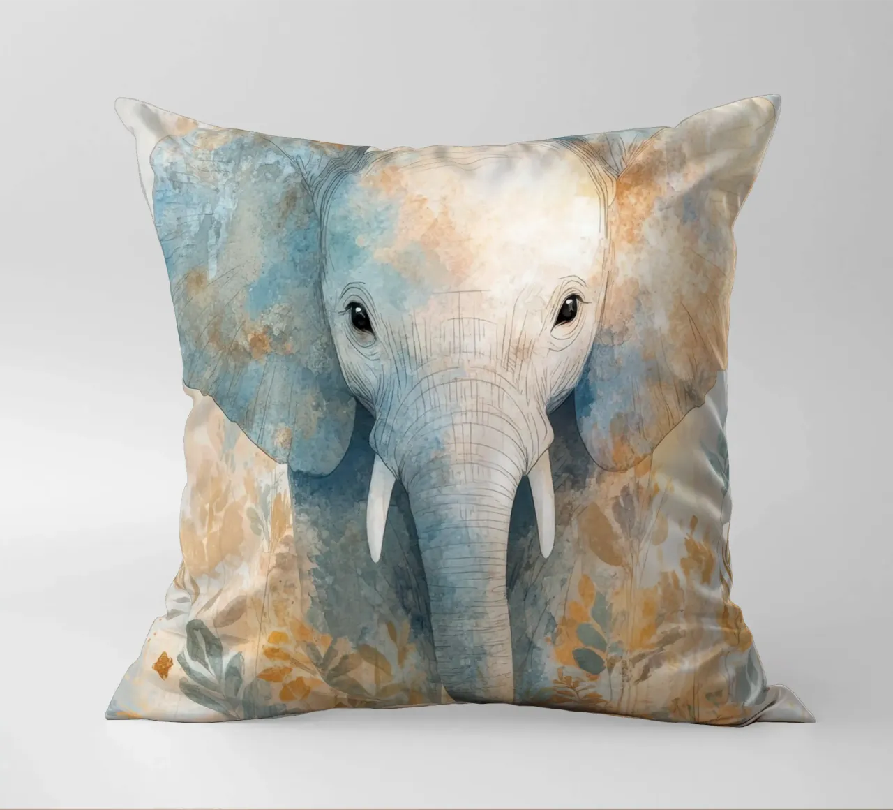 Elephant nursery decorative cushion by Imagine