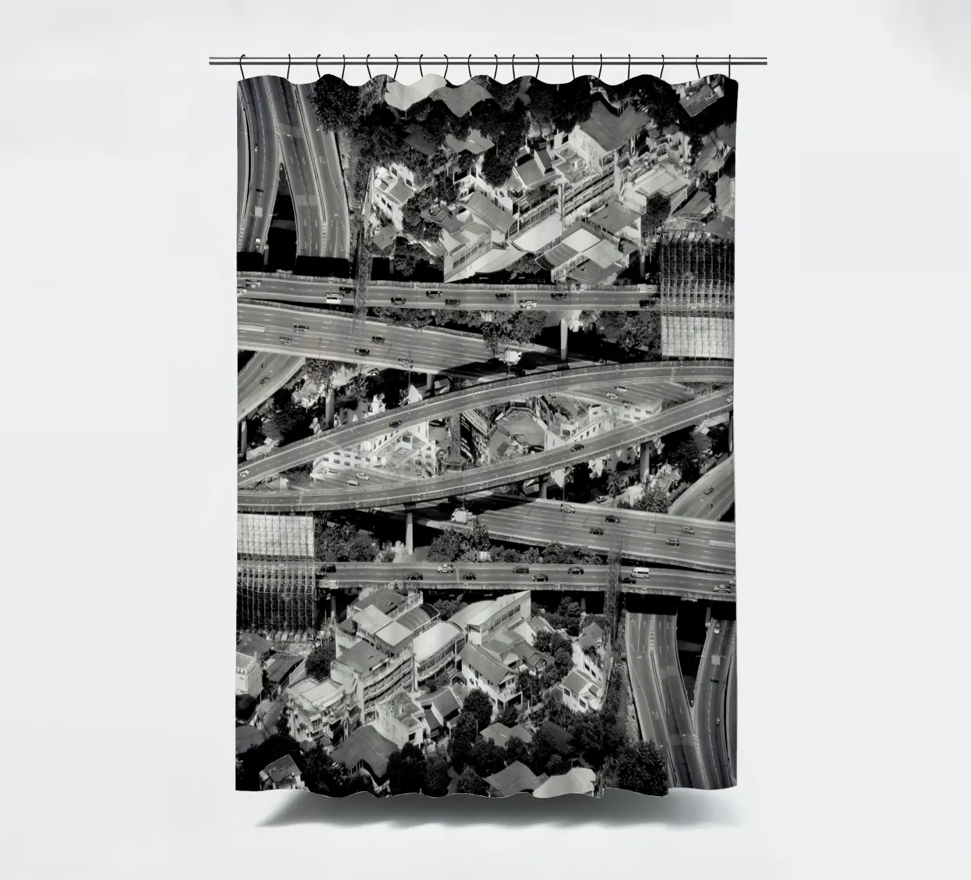 Cofluence Duschvorhang von Eugene Soloviev