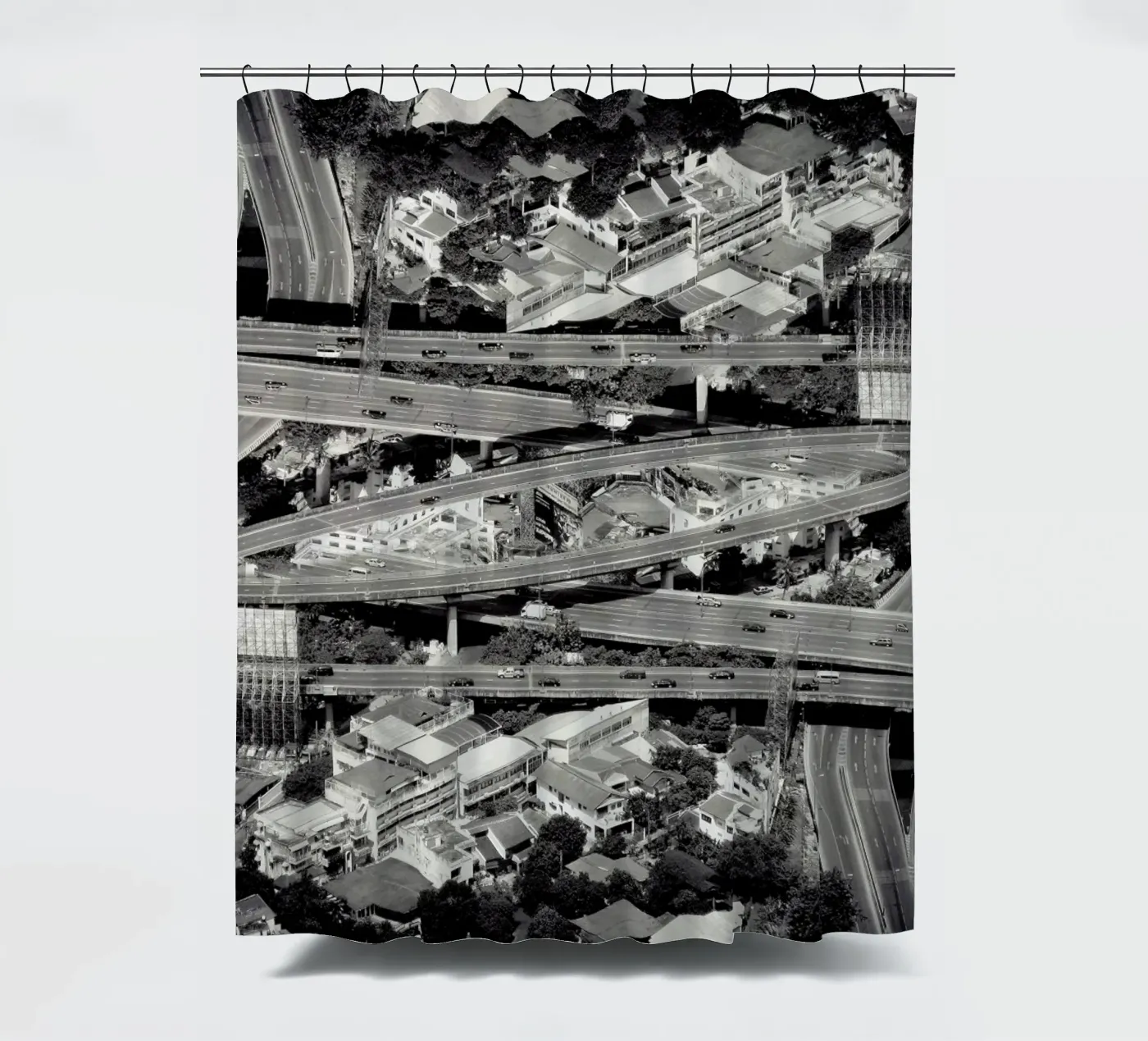 Cofluence Duschvorhang von Eugene Soloviev